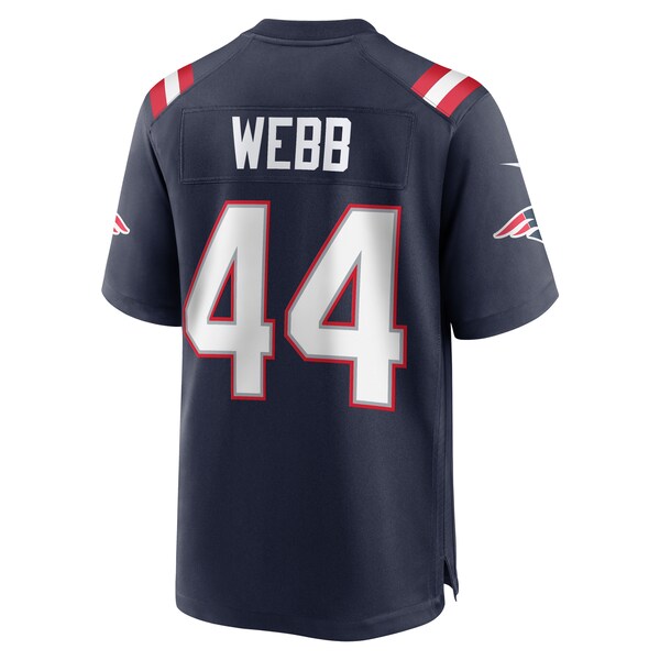Raleigh Webb New England Patriots Nike Home Game Player Jersey - Navy - Image 3