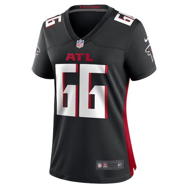 Joshua Miles Atlanta Falcons Nike Women's Game Jersey - Black - Image 2