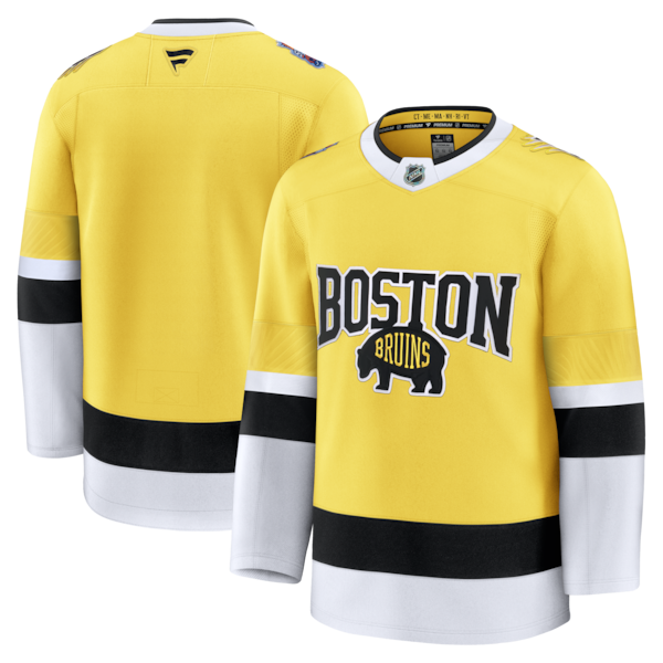 Boston Bruins 2026 NHL Stadium Series Premium Custom Jersey - Gold