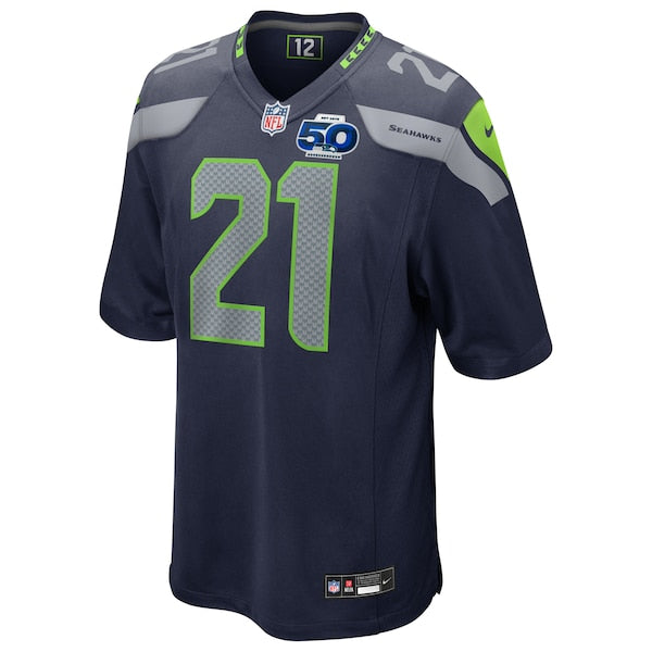 Devon Witherspoon Seattle Seahawks Nike Team 50th Season Game Jersey - College Navy/Royal - Image 3