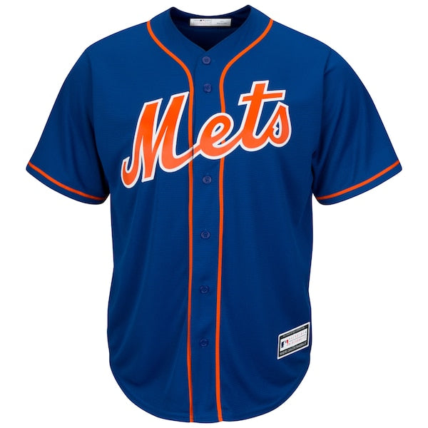 New York Mets Big & Tall Replica Team Jersey - Royal - Image 2