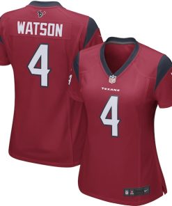 Deshaun Watson Houston Texans Nike Women's Player Game Jersey - Red/Navy/White