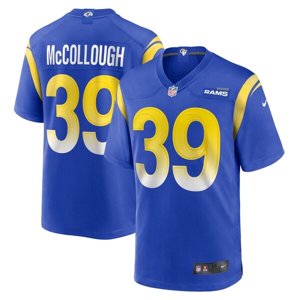 Jaylen McCollough Los Angeles Rams Nike Game Jersey - Royal