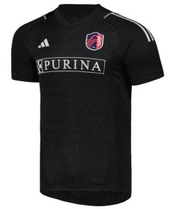 Alternative view of St. Louis City SC adidas 2024 Replica Goalkeeper Jersey - Black