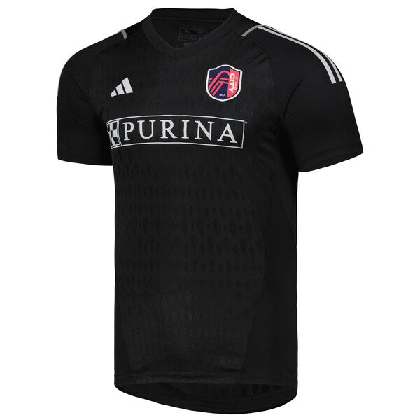 St. Louis City SC adidas 2024 Replica Goalkeeper Jersey - Black - Image 2