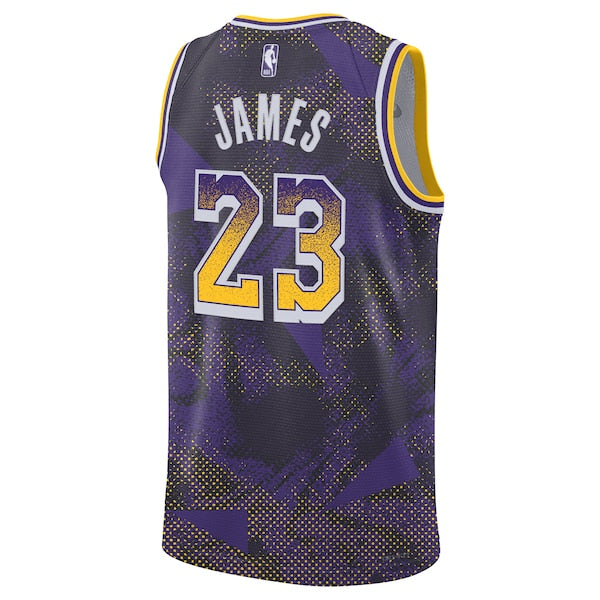 LeBron James Los Angeles Lakers Nike Unisex 2025 Select Series Swingman Player Jersey - Purple - Image 3