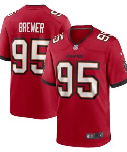 CJ Brewer Tampa Bay Buccaneers Nike Team Game Jersey -  Red