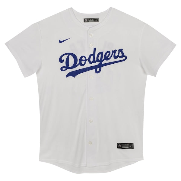 Freddie Freeman Los Angeles Dodgers Nike Preschool Home Game Jersey - White - Image 2