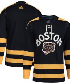 Boston Bruins adidas 2023 Winter Classic Blank Jersey - Black