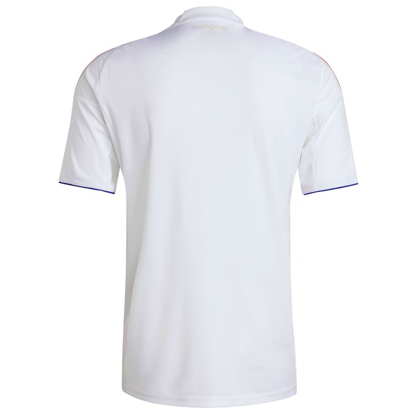 Olympique Lyonnais adidas 2025/26 Home Replica Jersey - White/Blue - Image 4