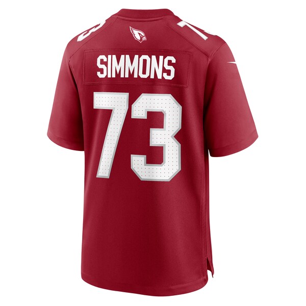 Lachavious Simmons Arizona Cardinals Nike Team Game Jersey - Cardinal - Image 3