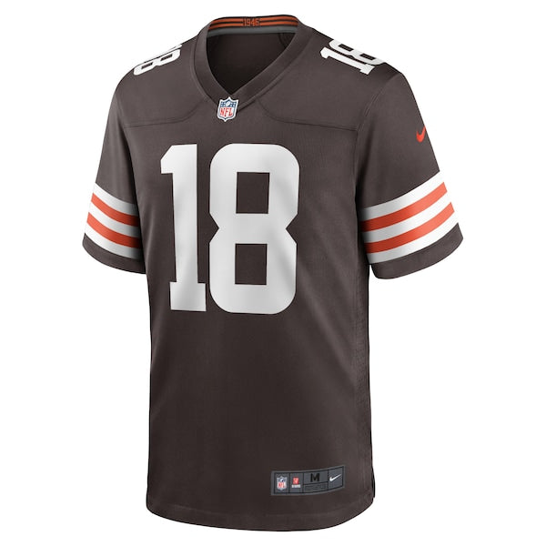 David Bell Cleveland Browns Nike Game Jersey - Brown - Image 2