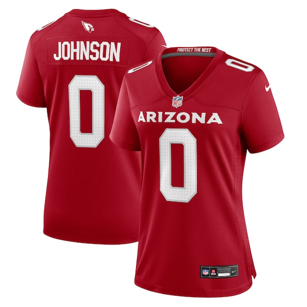 Will Johnson Arizona Cardinals Nike Women's Team Game Jersey - Cardinal