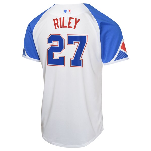 Austin Riley Atlanta Braves Nike Youth City Connect Limited Player Jersey - White - Image 3