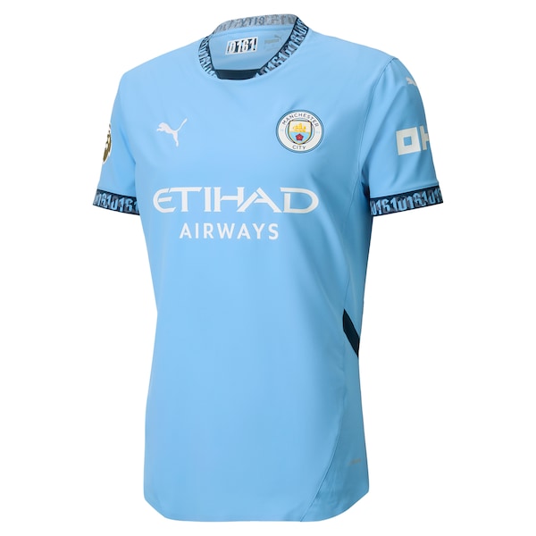 Manchester City Puma 2024/25 Home Authentic Jersey - Light Blue - Image 2