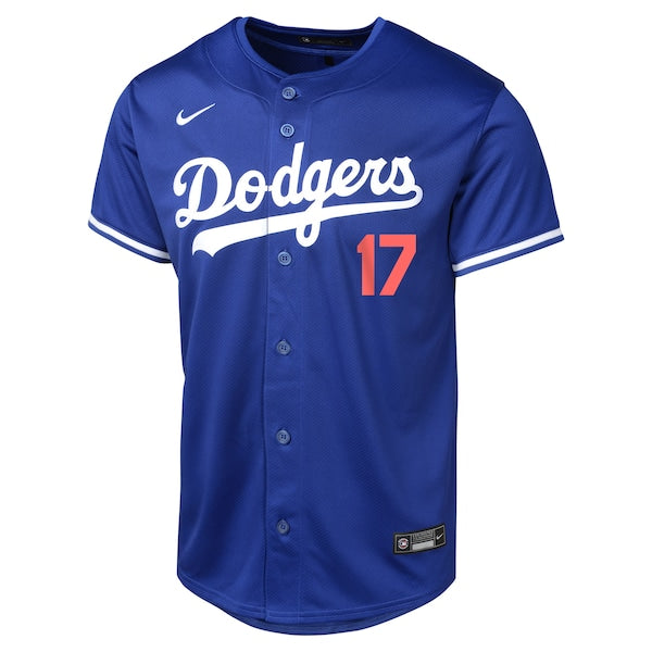 Shohei Ohtani Los Angeles Dodgers Nike Youth Alternate Limited Player Jersey - Royal - Image 2