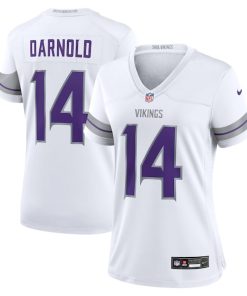 Sam Darnold Minnesota Vikings Nike Women's Alternate Game Player Jersey - White