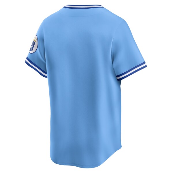 Kansas City Royals Nike Cooperstown Collection Limited Jersey - Light Blue - Image 3
