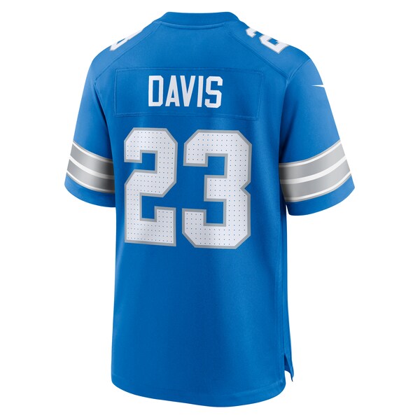Carlton Davis Detroit Lions Nike Team Game Jersey - Blue - Image 4