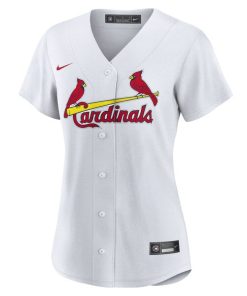 Alternative view of St. Louis Cardinals Nike Women's Home Replica Team Jersey - White