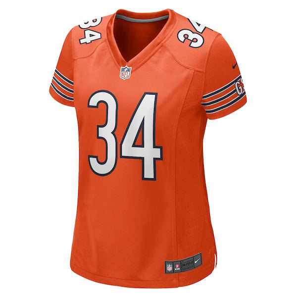 Walter Payton Chicago Bears Nike Women's Retired Player Jersey - Orange/Navy - Image 3