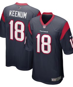 Case Keenum Houston Texans Nike Game Player Jersey - Navy