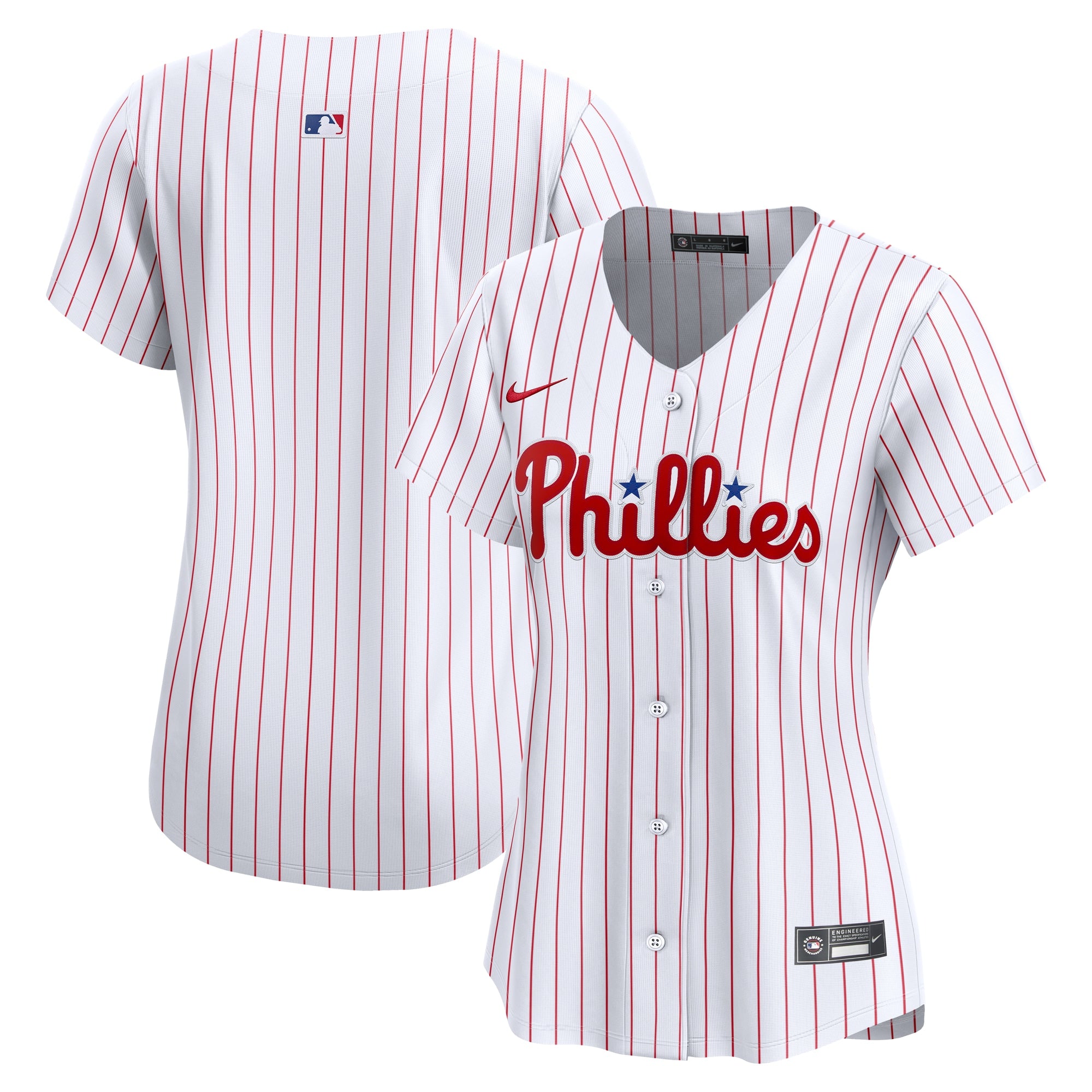 Philadelphia Phillies Nike Women's Alternate Limited Jersey - Light Blue/White - Image 5