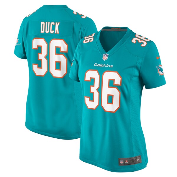 Storm Duck Miami Dolphins Nike Women's Game Jersey - Aqua