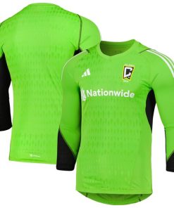 Columbus Crew adidas 2024 Goalkeeper Long Sleeve Replica Jersey - Green