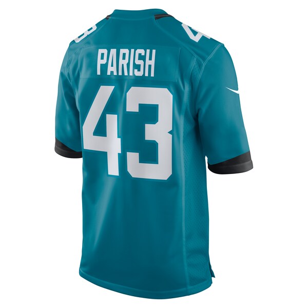 Derek Parish Jacksonville Jaguars Nike Game Jersey - Teal - Image 3