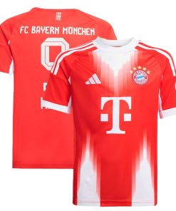 Harry Kane Bayern Munich adidas Youth 2025/26 Home Replica Jersey - Red
