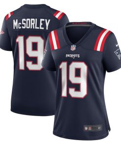 Trace McSorley New England Patriots Nike Game Player Jersey - Navy
