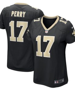 A.T. Perry New Orleans Saints Nike Women's Team Game Jersey - Black