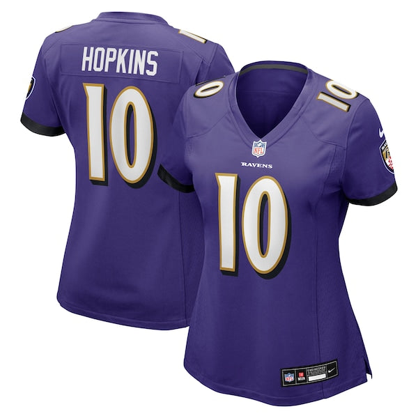 DeAndre Hopkins Baltimore Ravens Nike Women's Team Game Jersey - Purple