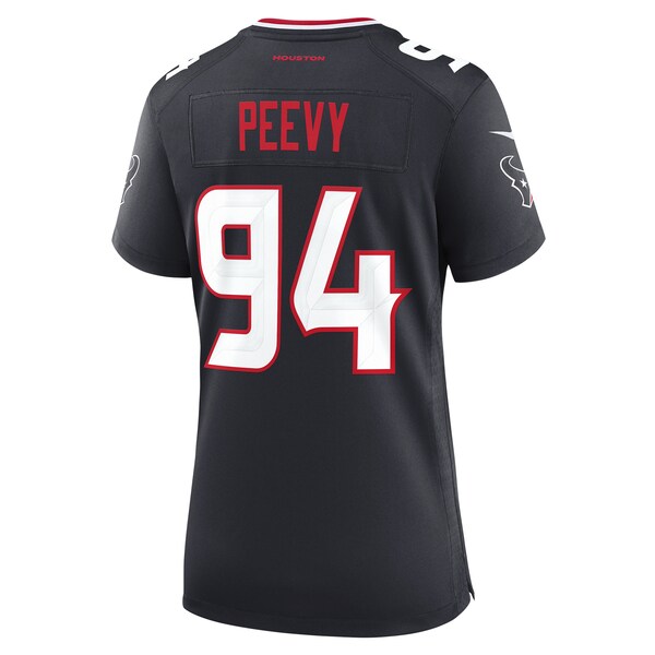 Jayden Peevy Houston Texans Nike Women's Team Game Jersey - Navy - Image 9