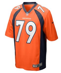 Alternative view of Lloyd Cushenberry III Denver Broncos Nike Game Player Jersey - Orange