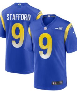 Matthew Stafford Los Angeles Rams Nike Youth Game Jersey - Royal/Cream/White