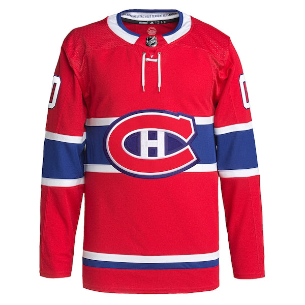 Montreal Canadiens adidas Home Primegreen Authentic Custom Jersey - Red - Image 2
