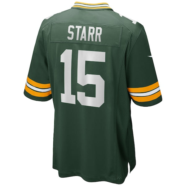 Bart Starr Green Bay Packers Nike Game Retired Player Jersey - Green - Image 3