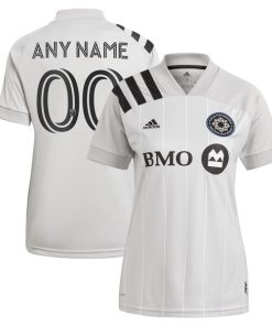 CF Montr¨¦al adidas Women's 2021 Secondary Custom Replica Jersey - Gray
