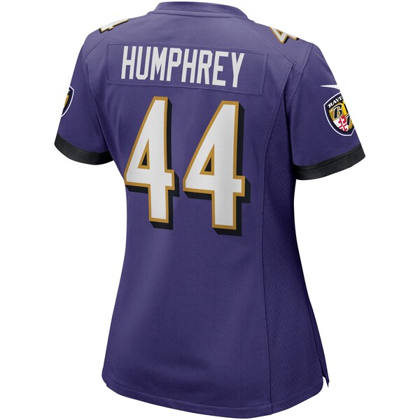 Marlon Humphrey Baltimore Ravens Nike Women's Game Player Jersey - Purple/Black - Image 4