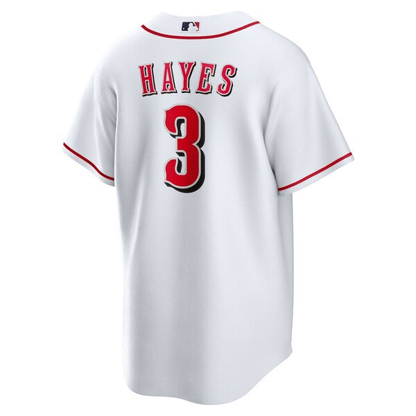 Ke'Bryan Hayes Cincinnati Reds Nike Home Replica Jersey - White - Image 3