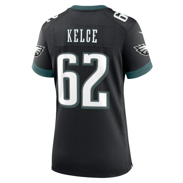 Jason Kelce Philadelphia Eagles Nike Alternate Game Jersey - Black/Green - Image 6