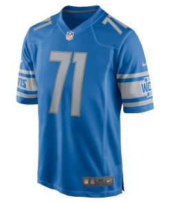 Alternative view of Michael Schofield Detroit Lions Nike  Game Jersey -  Blue