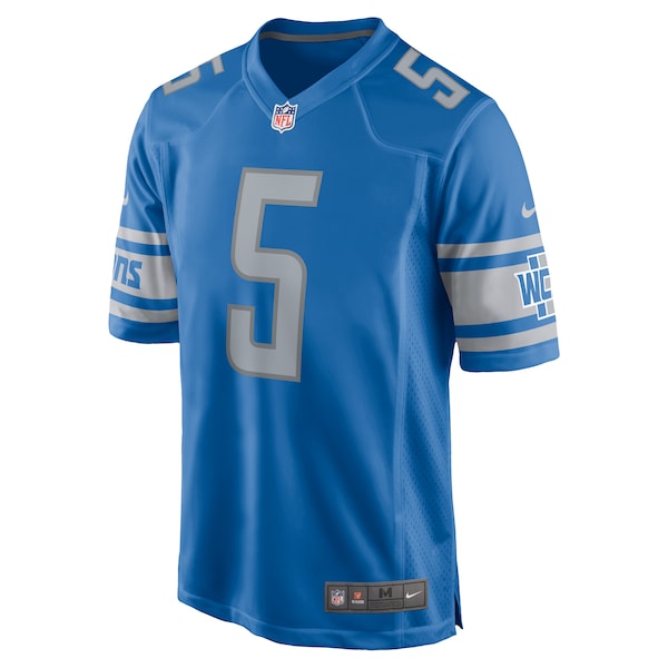 David Montgomery Detroit Lions Nike Game Player Jersey - Blue - Image 2