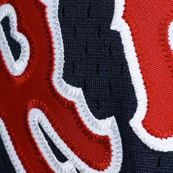 Ted Williams Boston Red Sox 1990 Authentic Cooperstown Collection Batting Practice Jersey - Navy Blue - Image 4