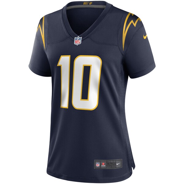 Justin Herbert Los Angeles Chargers Nike Women's Game Jersey - Navy/Powder Blue - Image 3