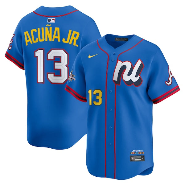 Ronald Acu?a Jr. National League Nike 2025 All-Star Edition Limited Player Jersey - Blue