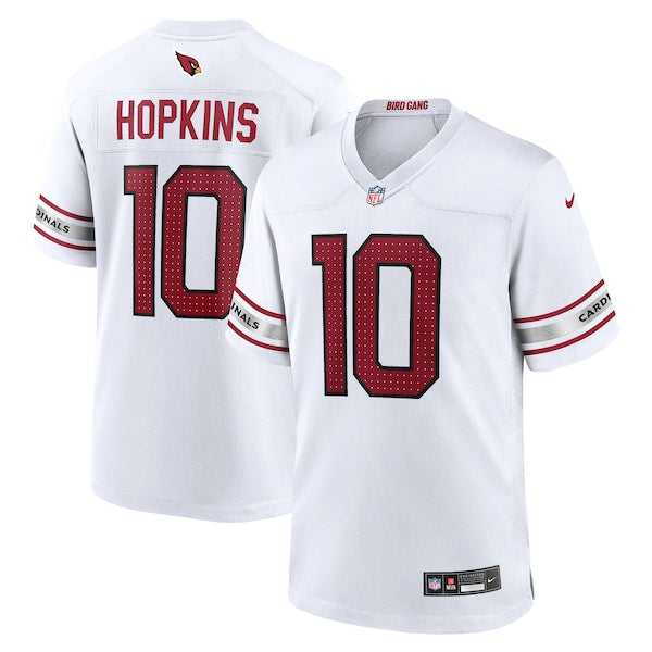 DeAndre Hopkins Arizona Cardinals Nike Game Player Jersey - White/Cardinal - Image 6
