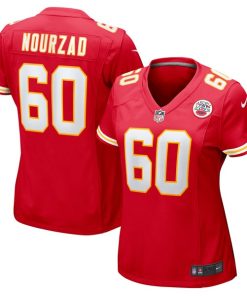 Hunter Nourzad Kansas City Chiefs Nike Women's  Game Jersey -  Red